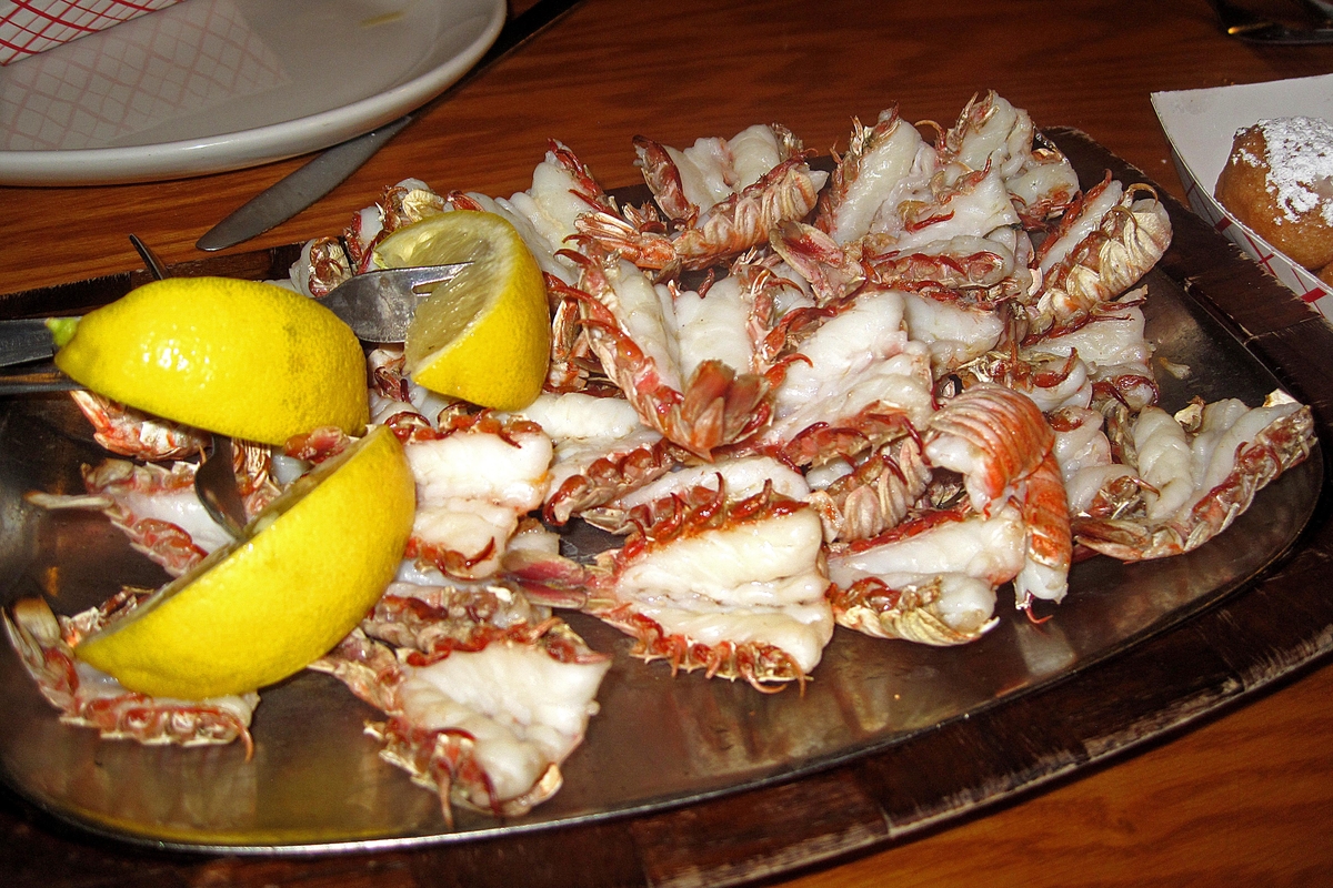 delicious broiled rock shrimp await following an original orlando tours visit to the cape canaveral beach