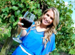 a glass of wine awaits following a visit to the florida citrus tower during an original orlando tours old florida roadside attraction day visit to historic clermont florida for a winery picnic and tasting